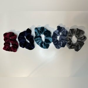 Velvet Hair scrunchies